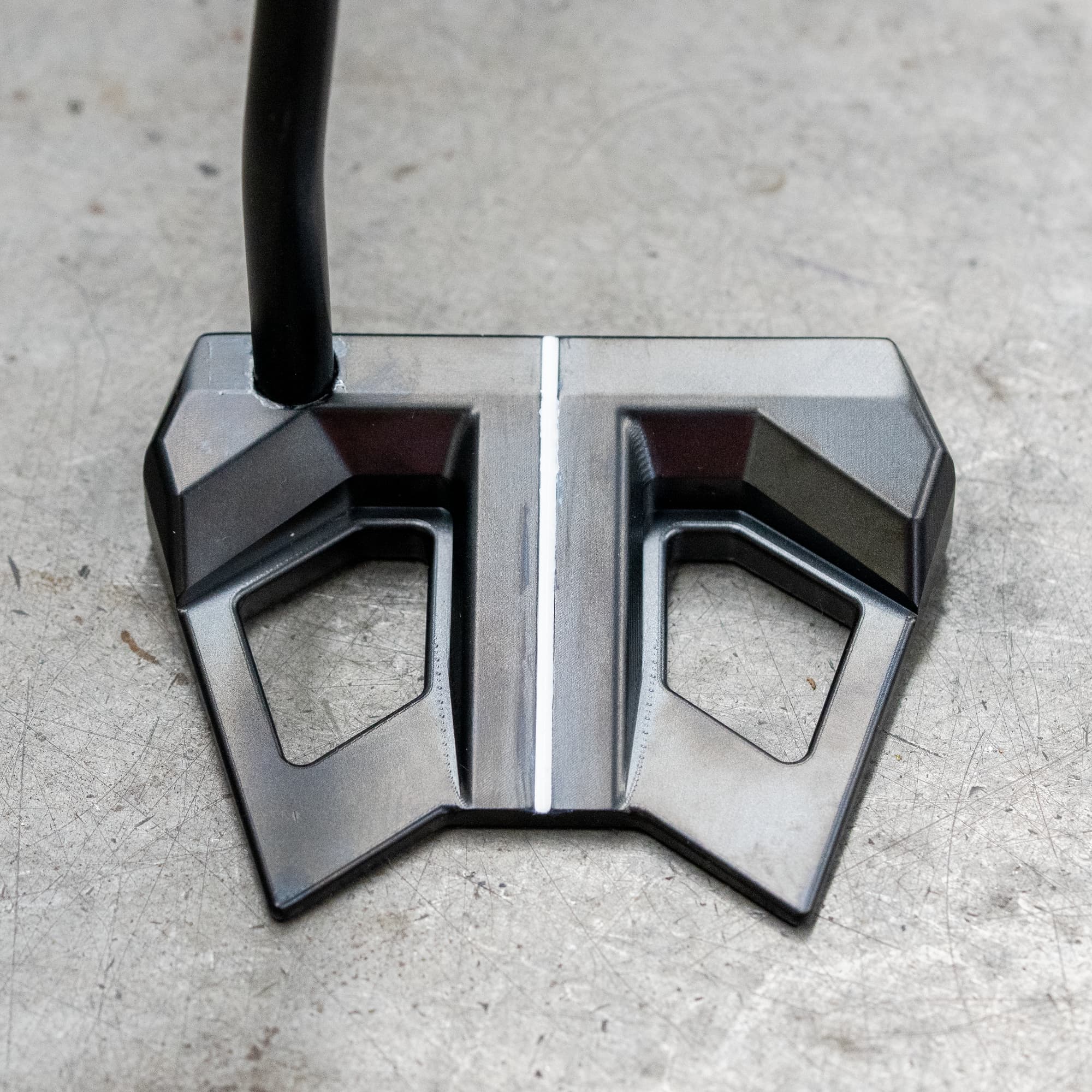 Everlyn - Vapor Black 303SS - Double Bend Shaft