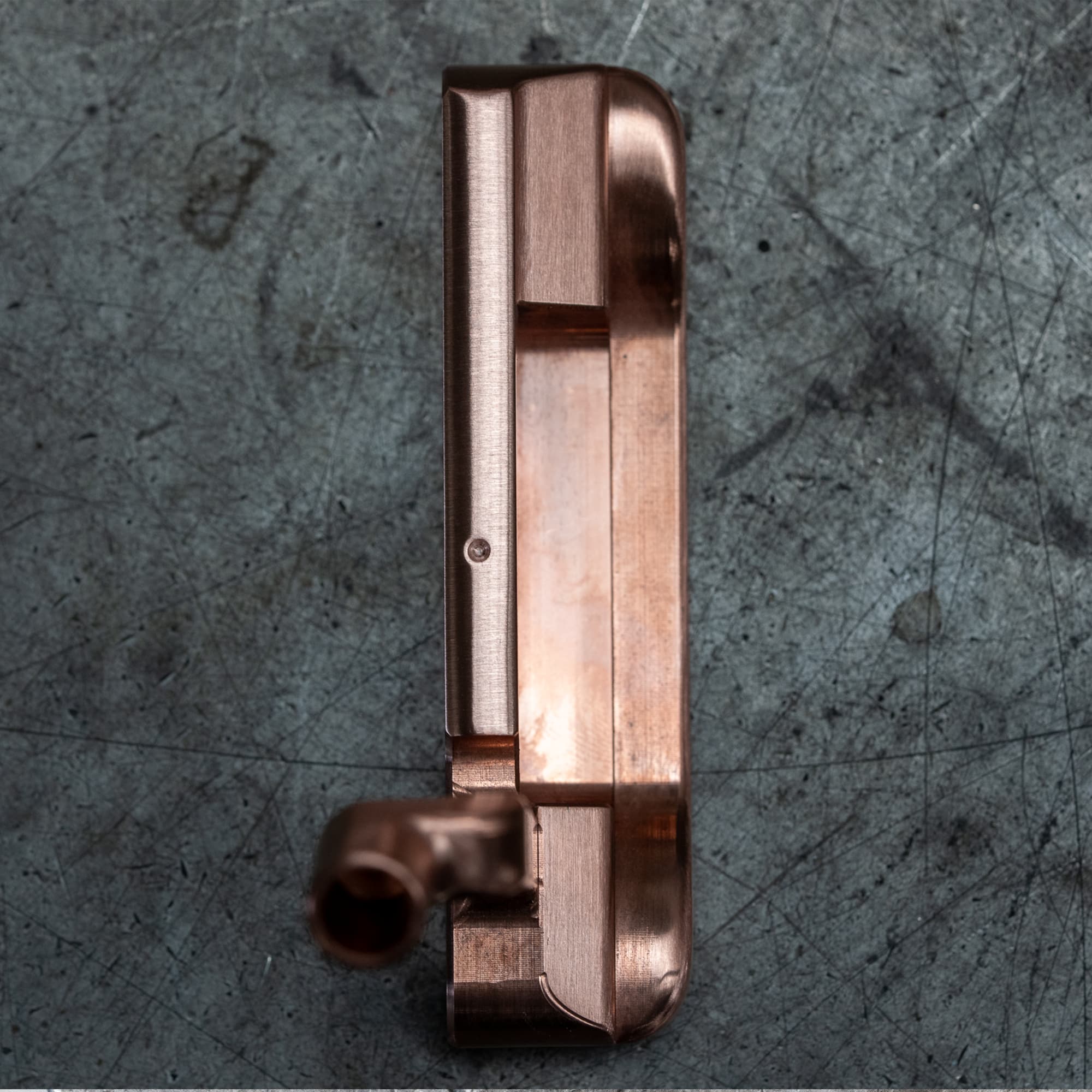 DD201 - Tellurium Copper Body with 1 of 1 custom stamping