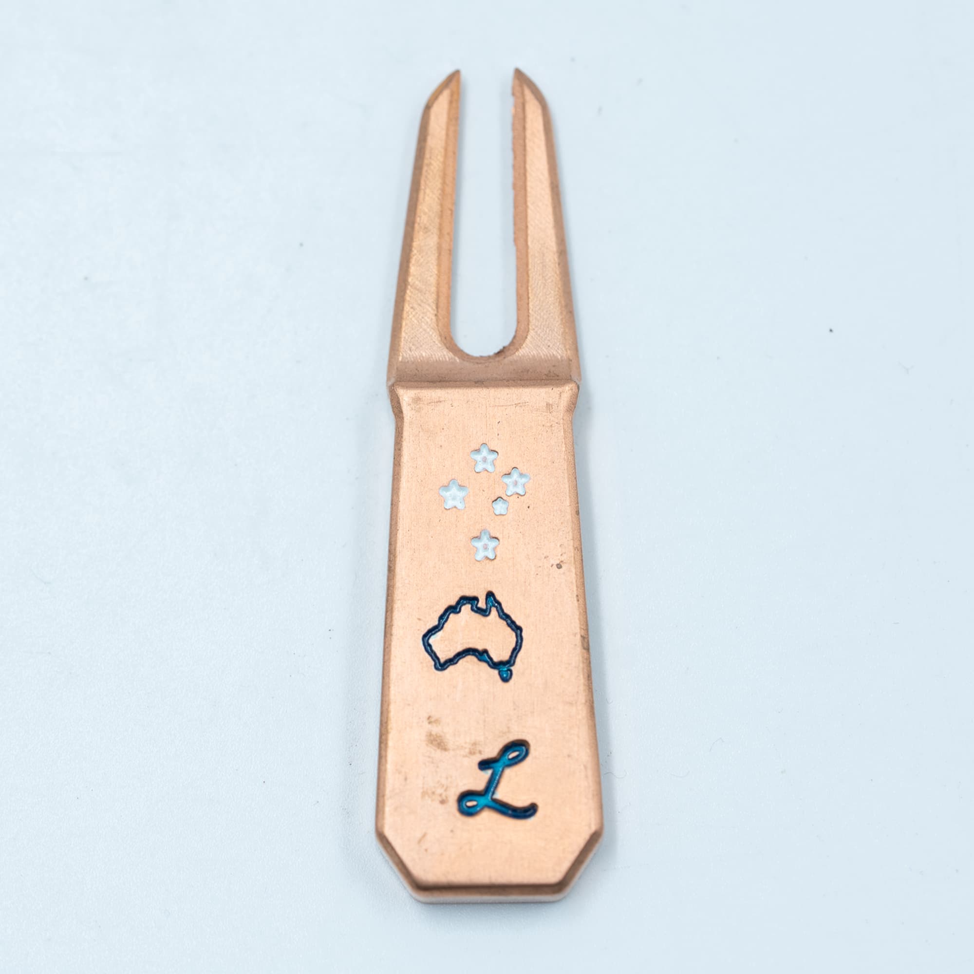 AUS Hand Stamped Repair Tool - Copper
