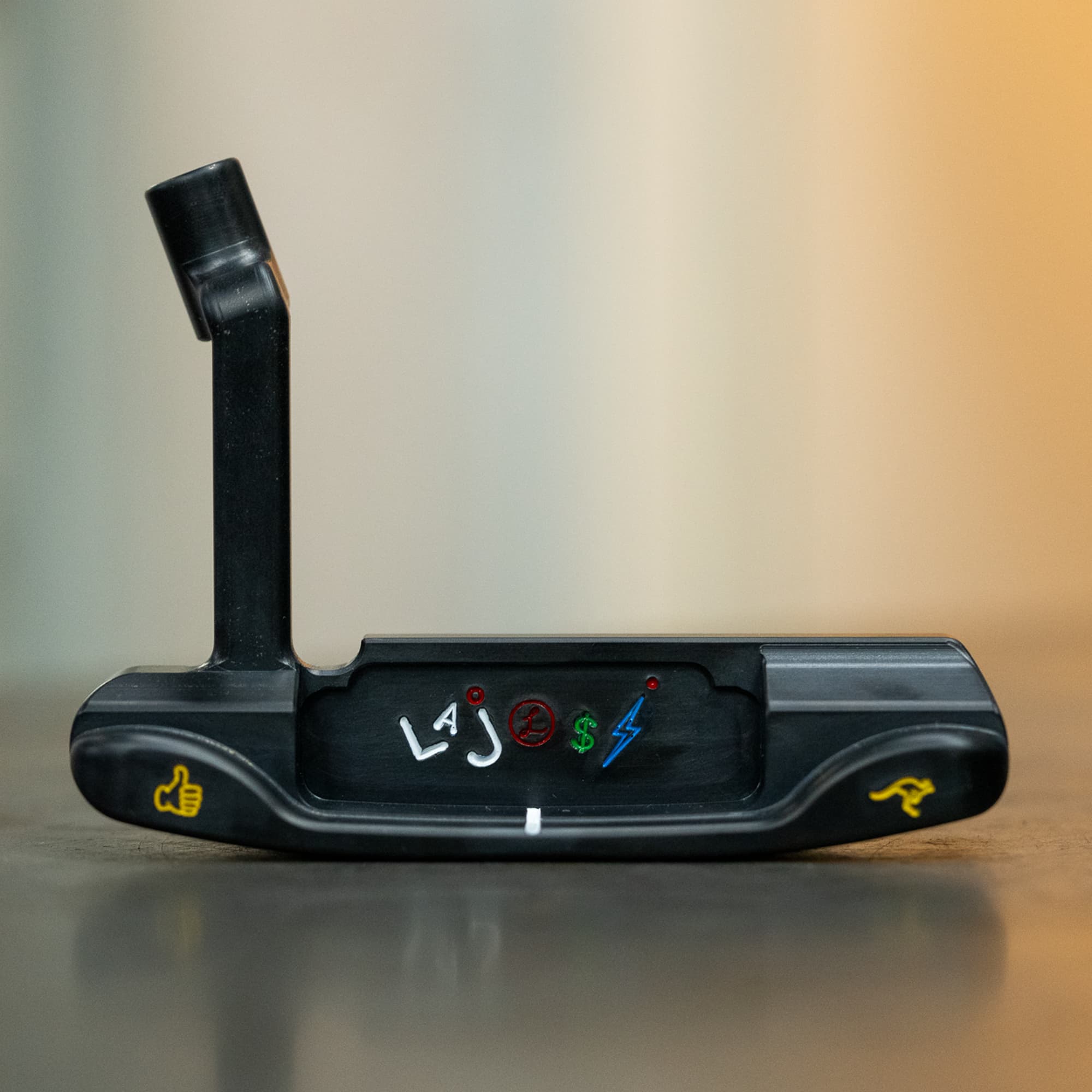 DD201 - Black Vapor Finish - Carbon Steel Putter