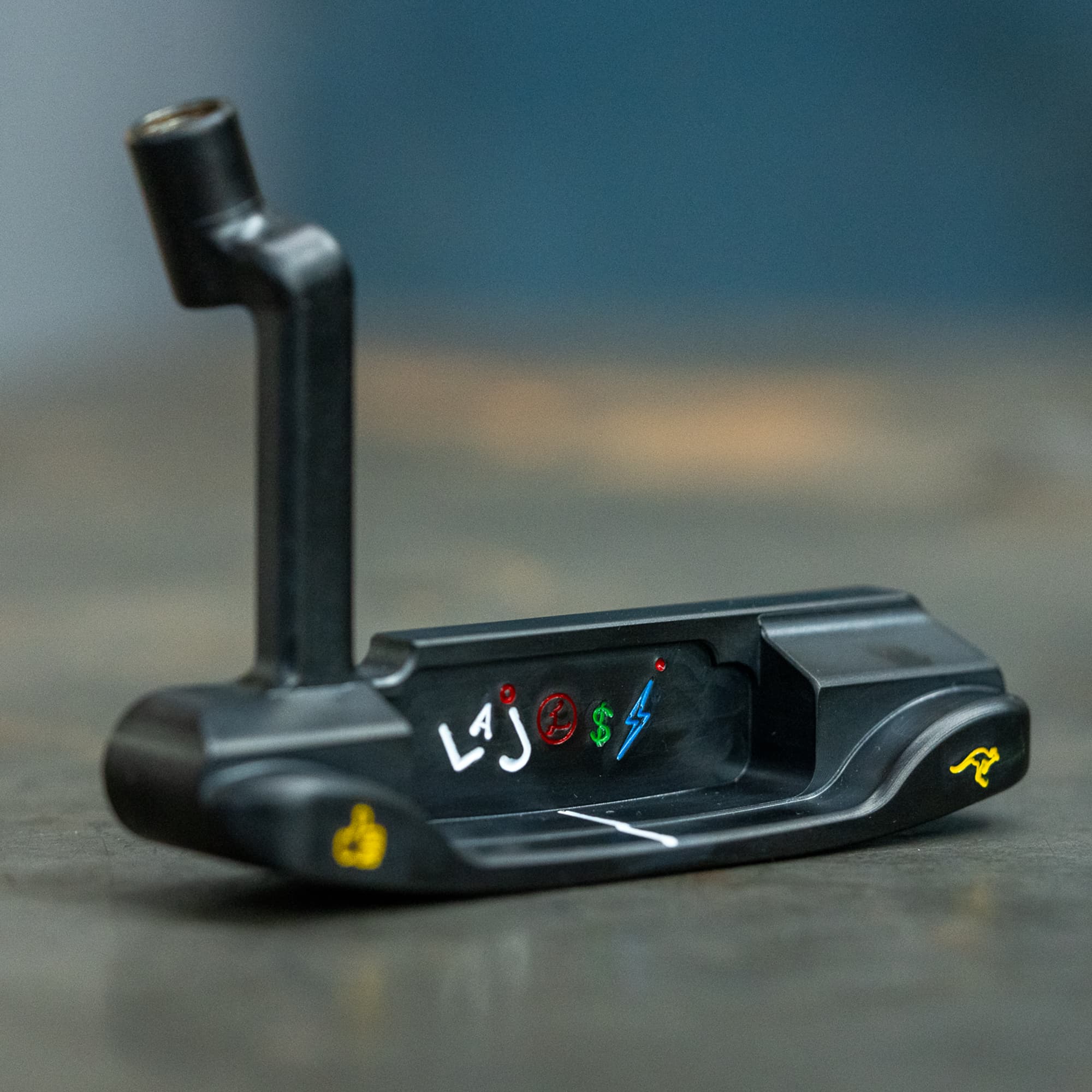 DD201 - Black Vapor Finish - Carbon Steel Putter