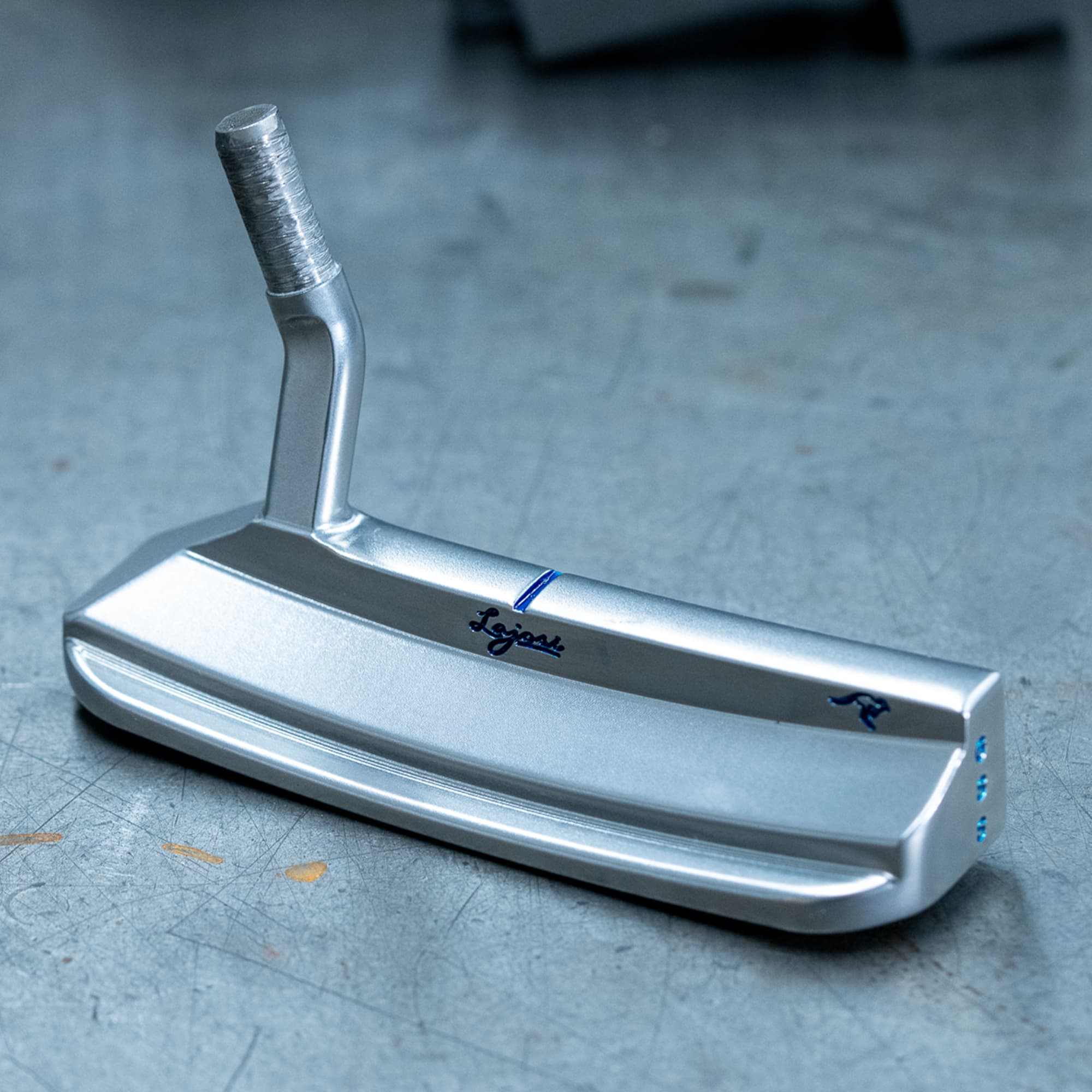 Jolly Rancher Blue LP64 - Flow Neck - German Stainless Steel (GSS)