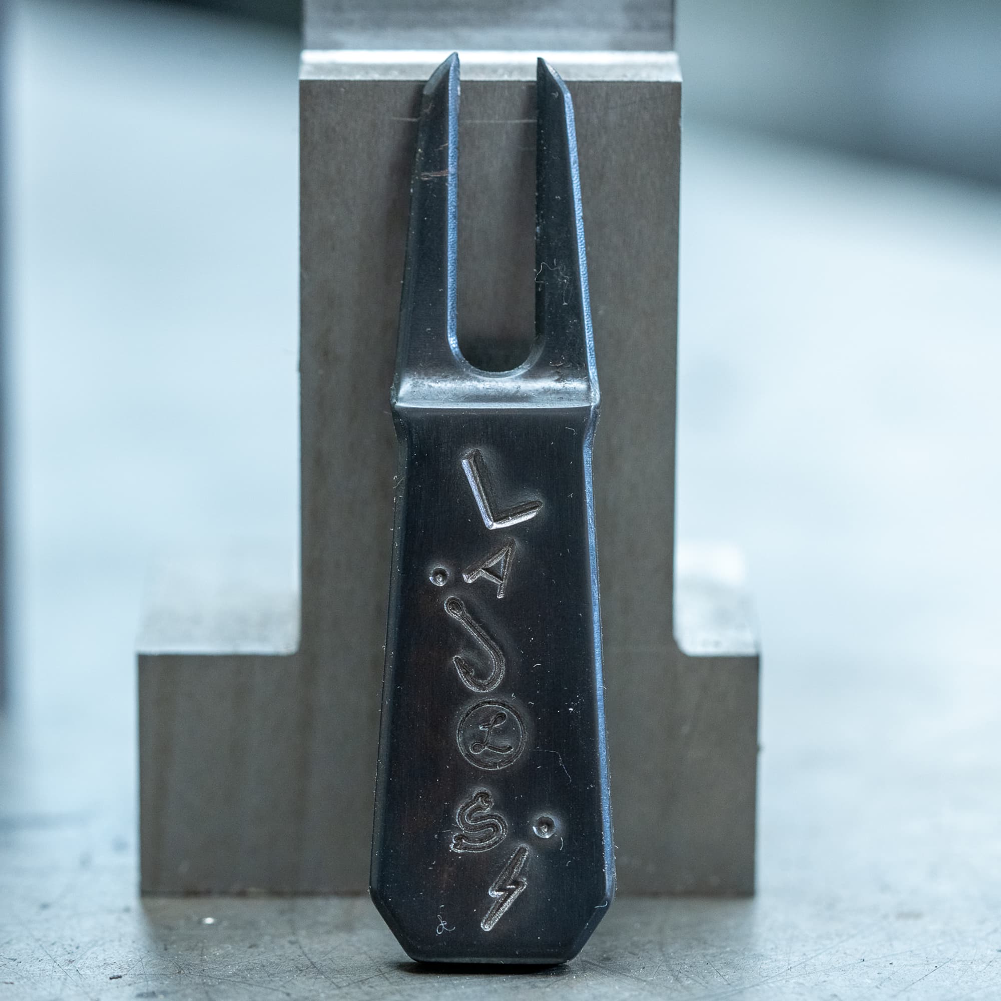 Lajosi Hand Stamped Small Batch Black Oxide Carbon Steel Repair Tool