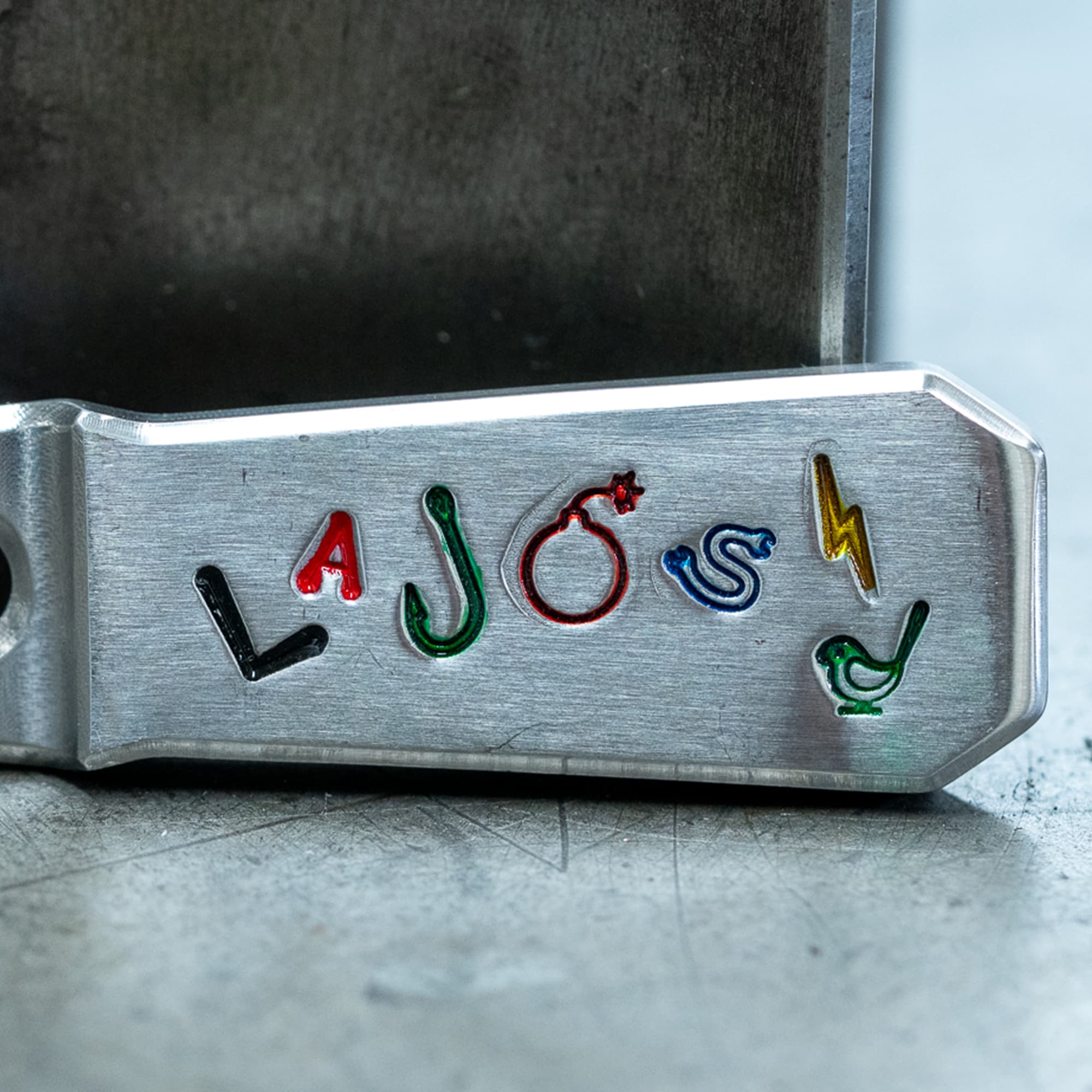 Lajosi Hand Stamped - Small Batch Smooth Stainless Steel Repair Tool