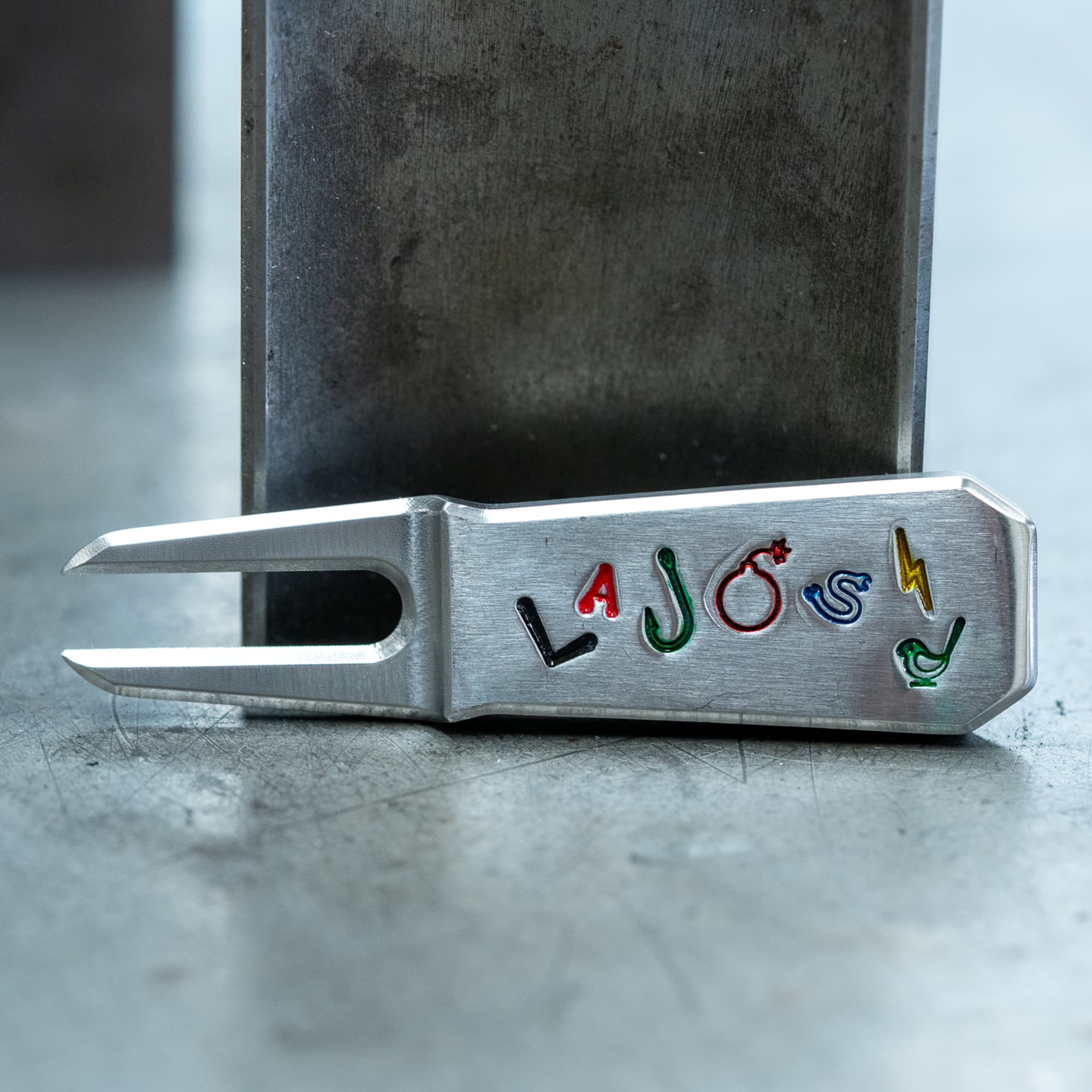 Lajosi Hand Stamped - Small Batch Smooth Stainless Steel Repair Tool
