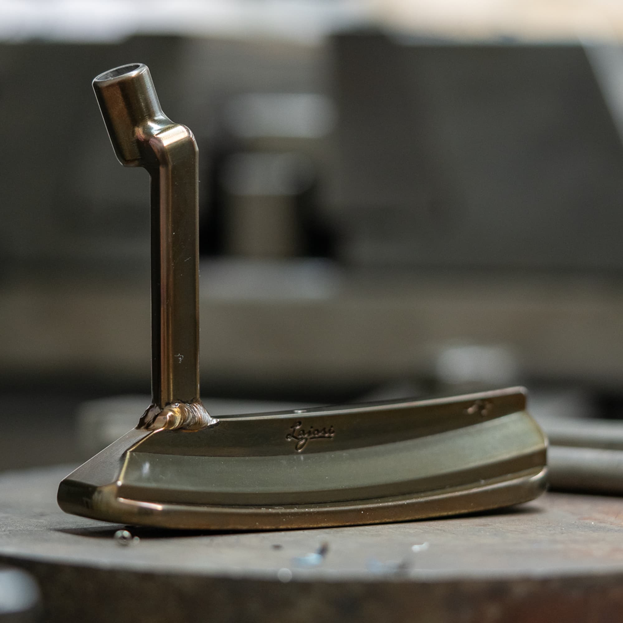 LP64 - Mid-Long Plumbers Neck w/ Custom Mid-Deep Face Milling - Oil Can Finish