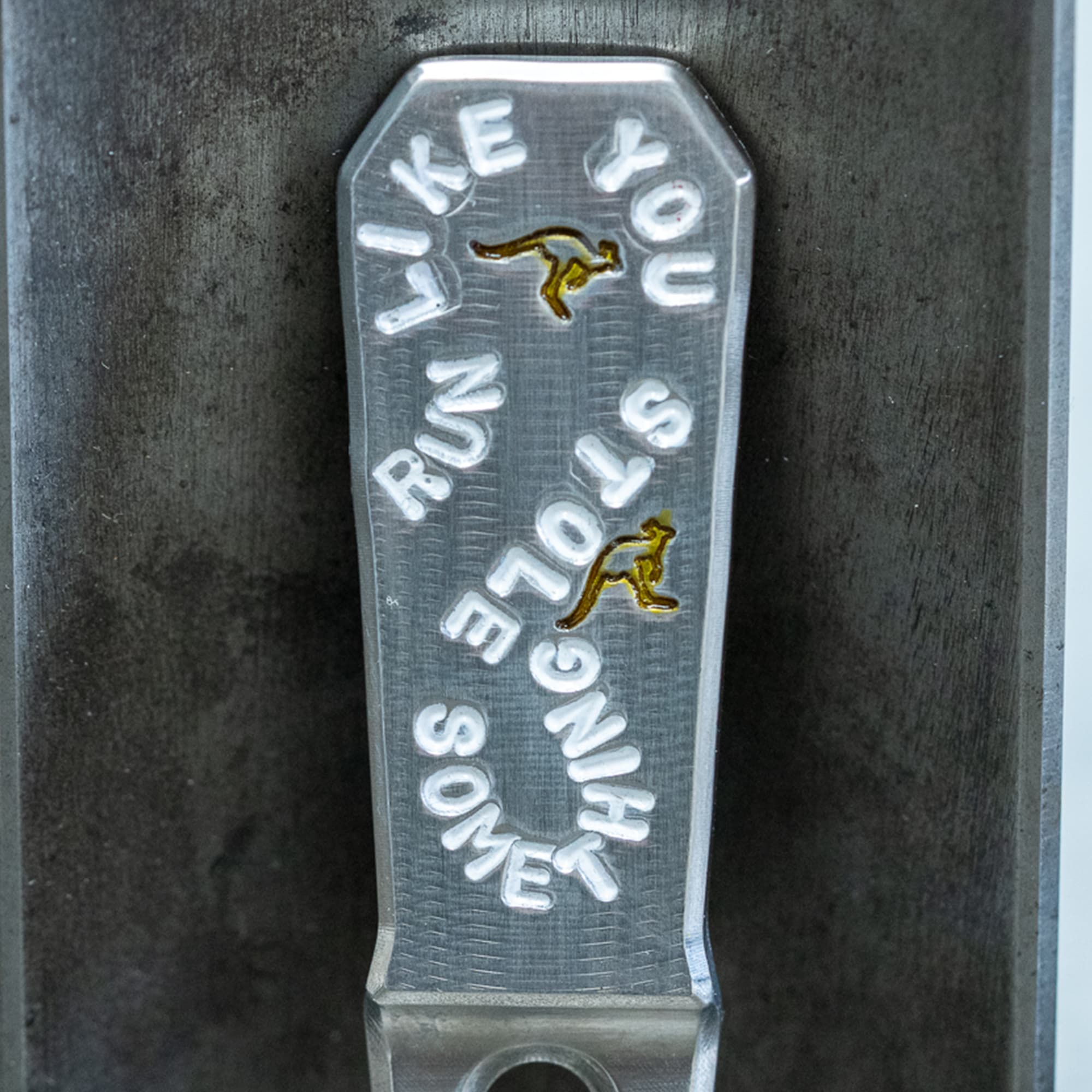 Run Like You Stole Something - Small Batch Stainless Steel Repair Tool