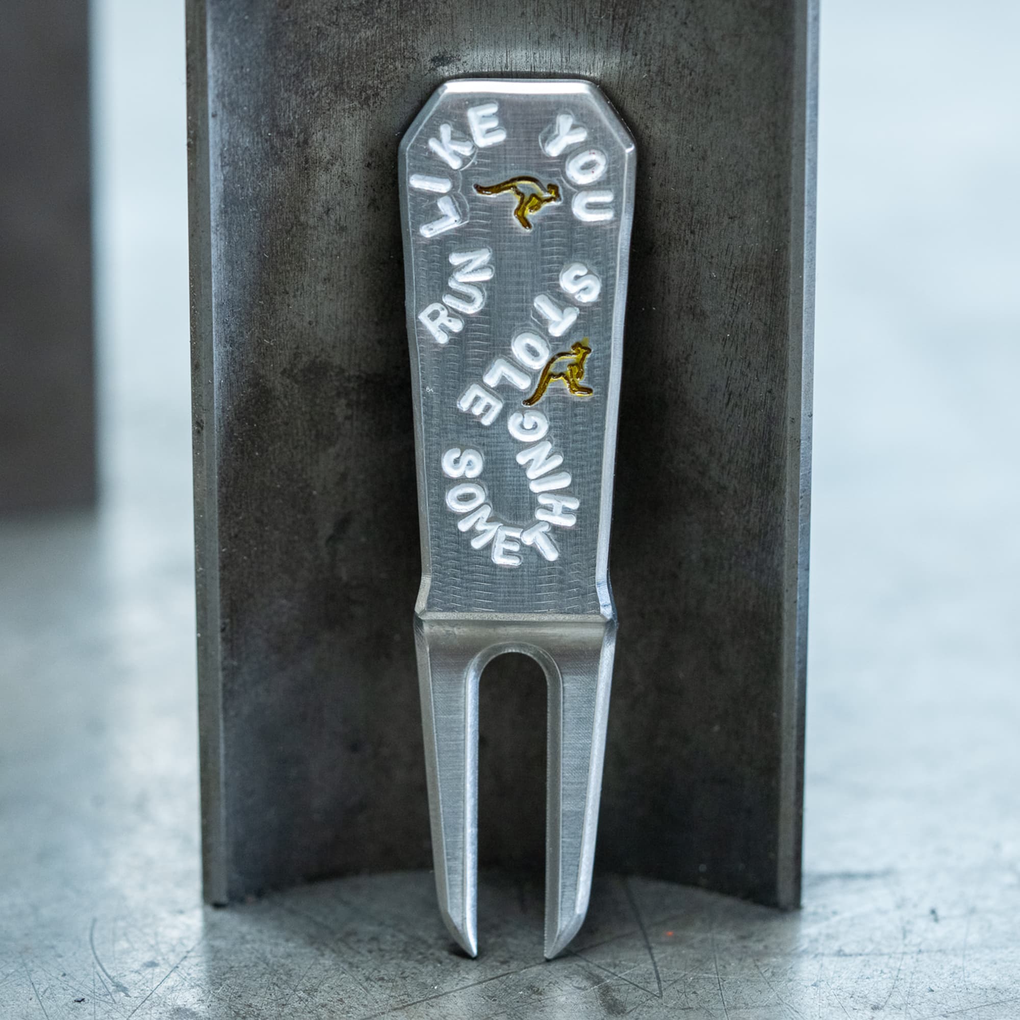 Run Like You Stole Something - Small Batch Stainless Steel Repair Tool