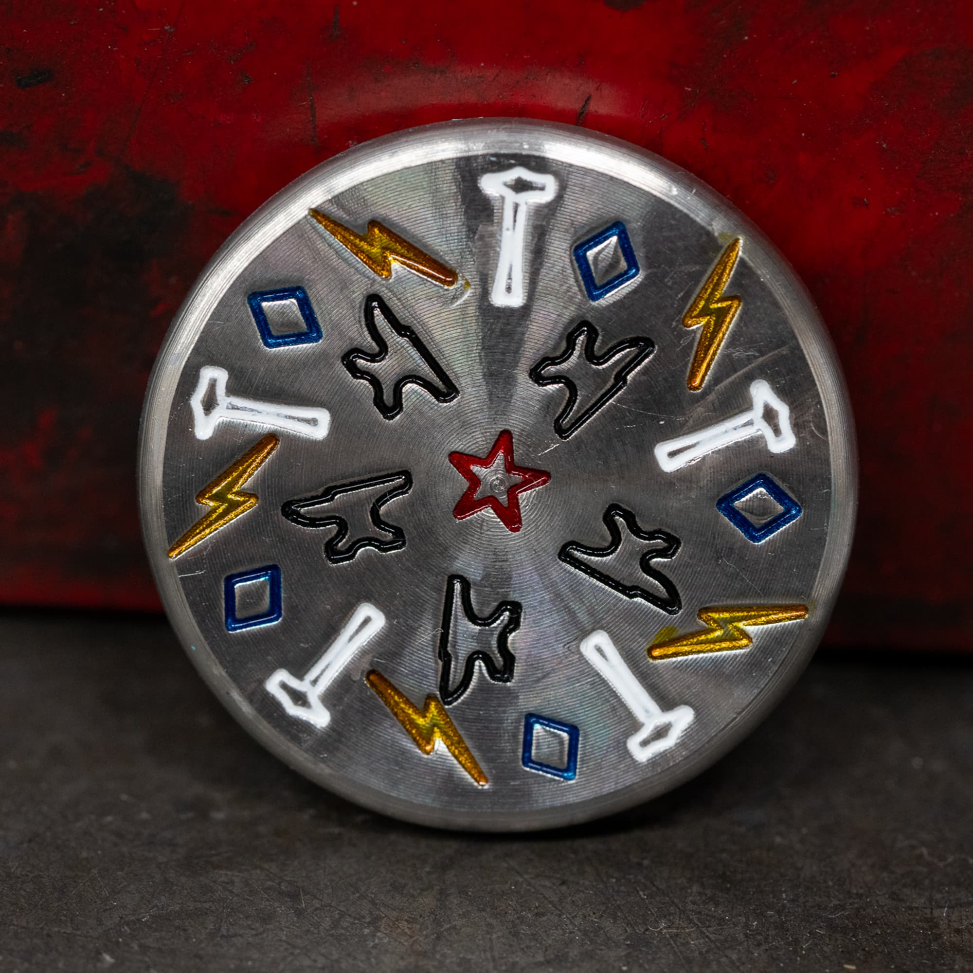 Spinning Hammers - Small Batch Stainless Steel Ball Marker